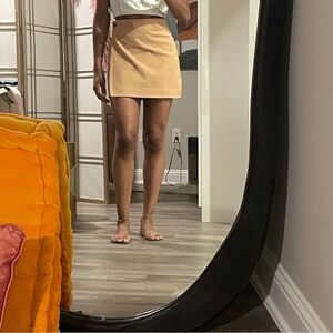 babaton foldover skirt
